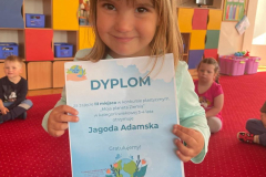 LAUREATKA KONKURSU PLASTYCZNEGO "MOJA PLANETA ZIEMIA"
